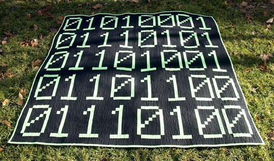 binary-code-blanket Binary Code Blanket