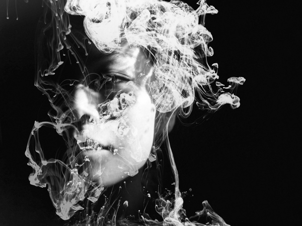 Smoke portraits by Miki Takahashi Smoke portraits by Miki Takahashi