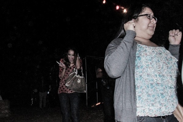 Scared Hipsters at LA Haunted Hayride