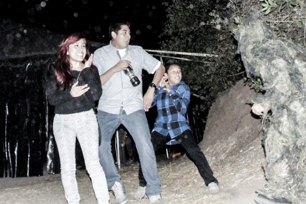 Scared Hipsters at LA Haunted Hayride