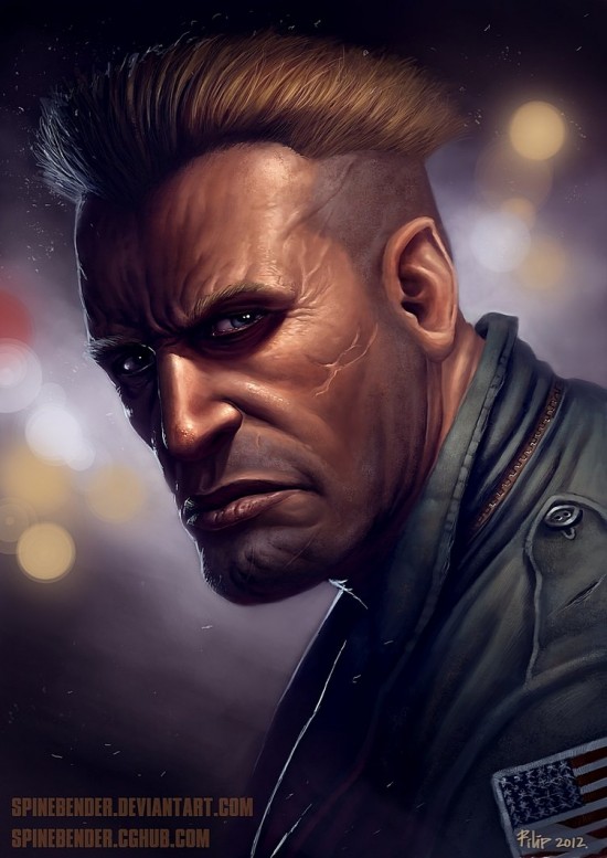 Realistic-Street-Fighter-Character-Portraits-Guile