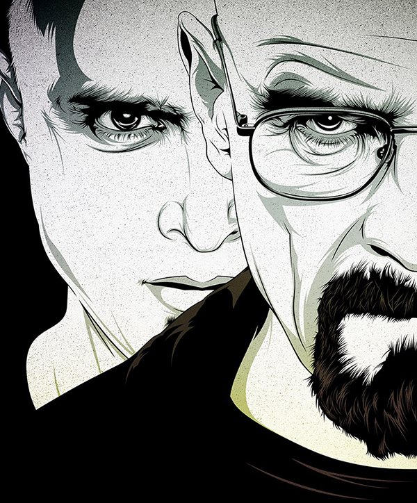 Breaking Bad Illustrations by CranioDsgn 