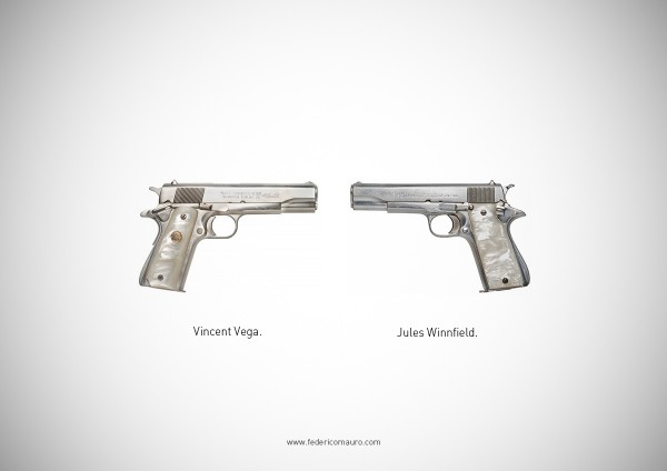 Famous Guns by Federico Mauro