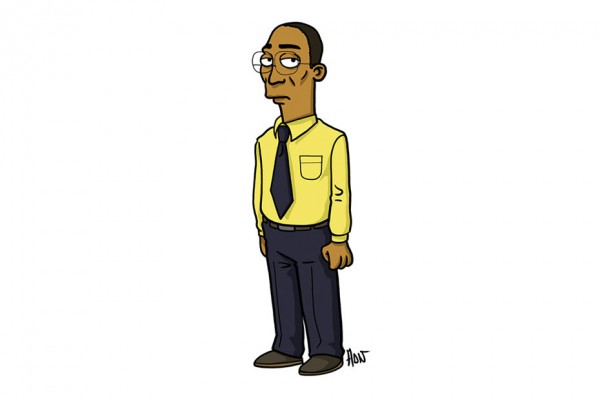 'Breaking Bad' Characters Simpsonized By Adrien Noterdaem