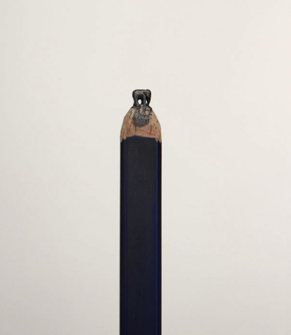 Pencil Tip Sculptures by Diem Chau