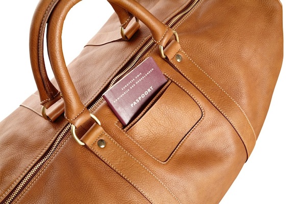 Travelteq All Leather Weekender Bag