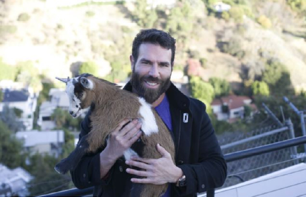 Dan Bilzerian and His Goat Zeus