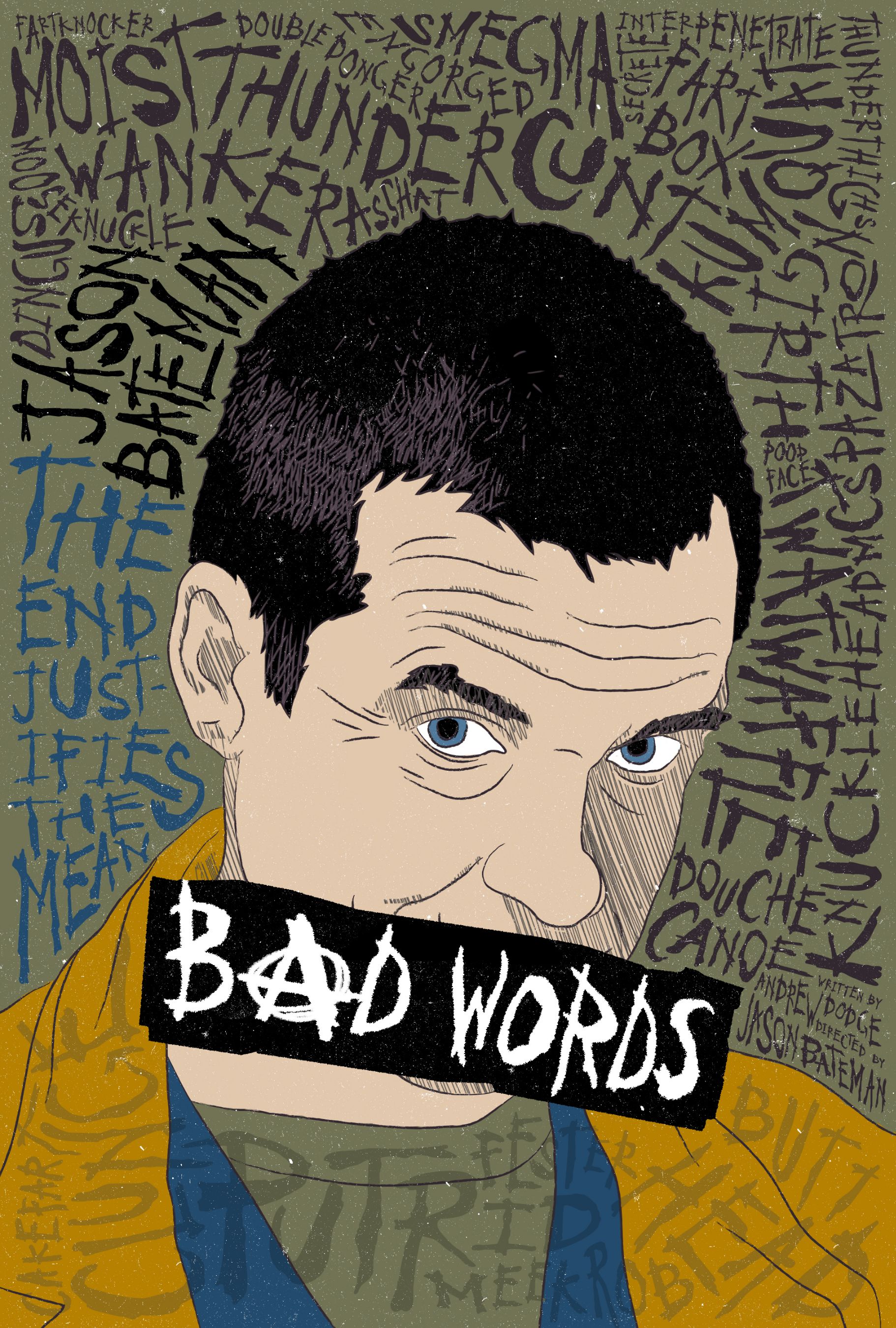 Reddit Inspired Poster for Bad Words Movie