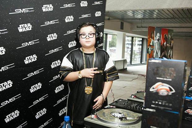 DJ Baby Chino Spinning at Star Wars Legion Exhibition