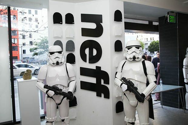 stormtroopers guarding neff beanies