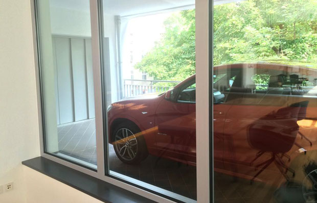 BMW x4 Parked in Carloft Flat