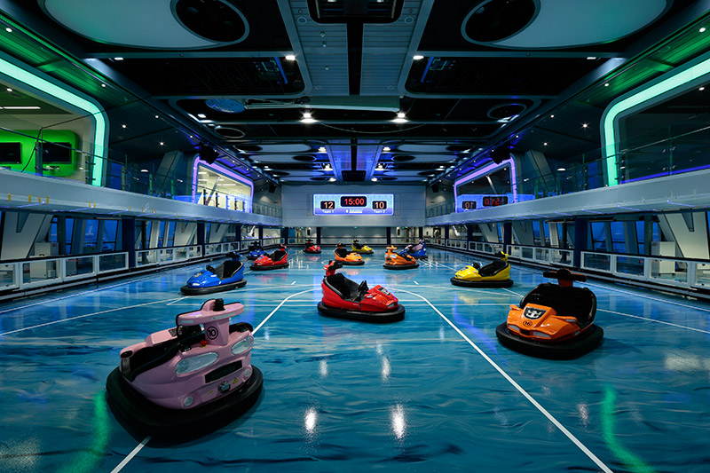 Bumper Cars on the Quantum of the Seas