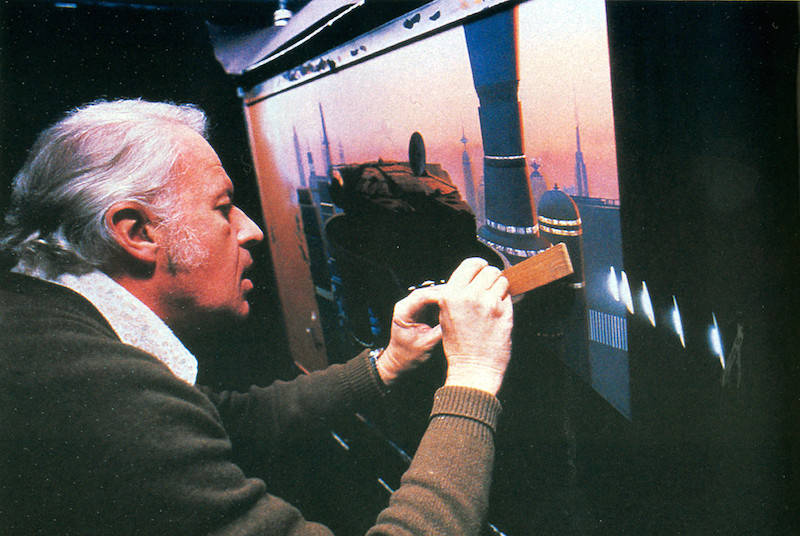 Detailed Background Paintings from 'The Empire Strikes Back' and 'Return of the Jedi'