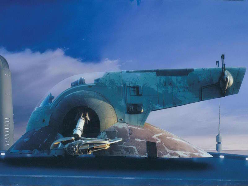 Detailed Background Paintings from 'The Empire Strikes Back' and 'Return of the Jedi'