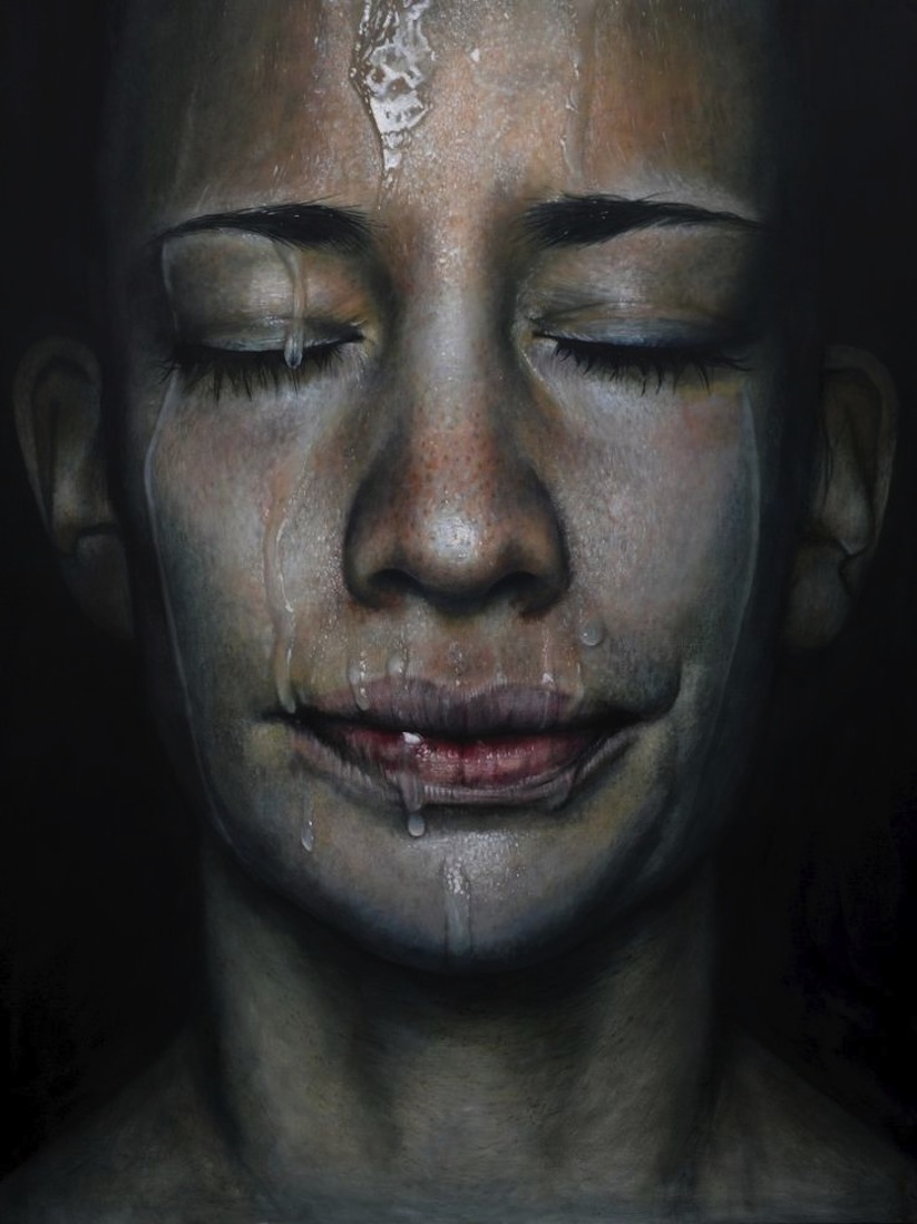 “Faces” – Hyperrealistic Oil Paintings by Erica Elan Ciganek