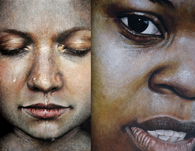 “Faces” – Hyperrealistic Oil Paintings by Erica Elan Ciganek