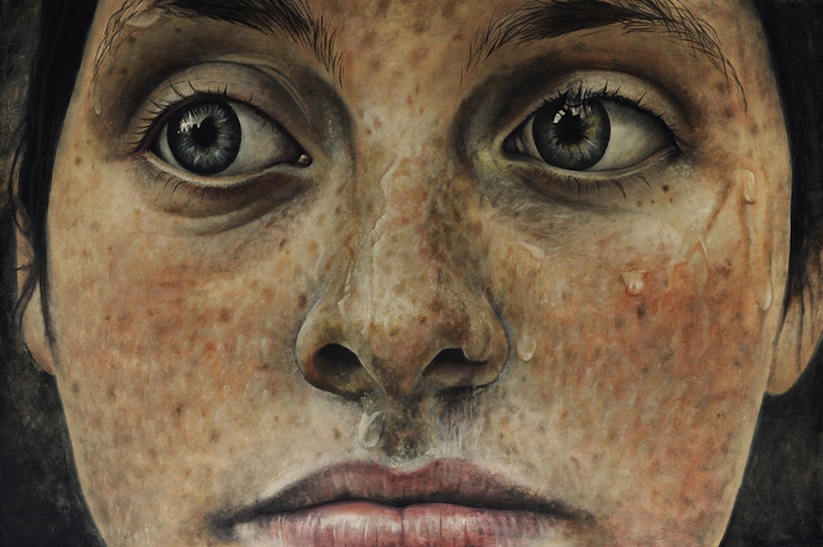 “Faces” – Hyperrealistic Oil Paintings by Erica Elan Ciganek