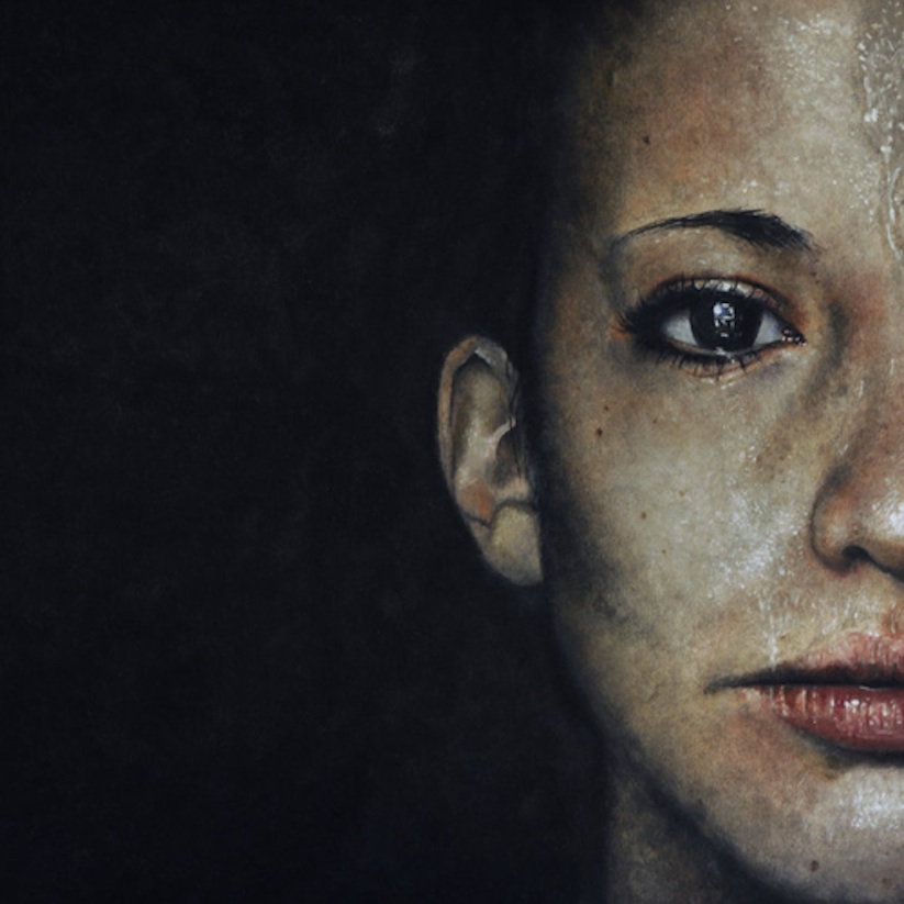 “Faces” – Hyperrealistic Oil Paintings by Erica Elan Ciganek