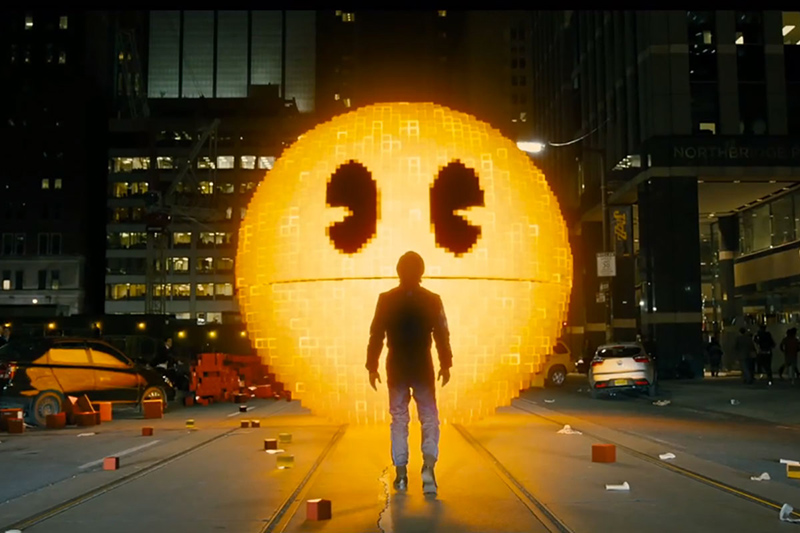 Pac-Man in Pixels Movie