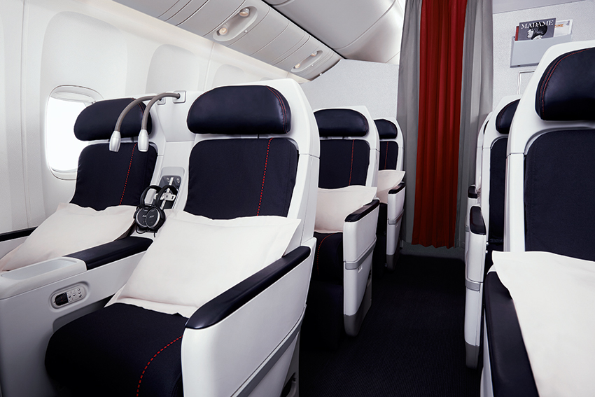 Premium Economy Cabin on Air France