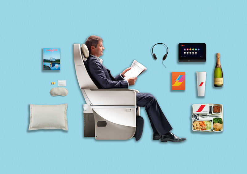 Premium Economy Features on Air France