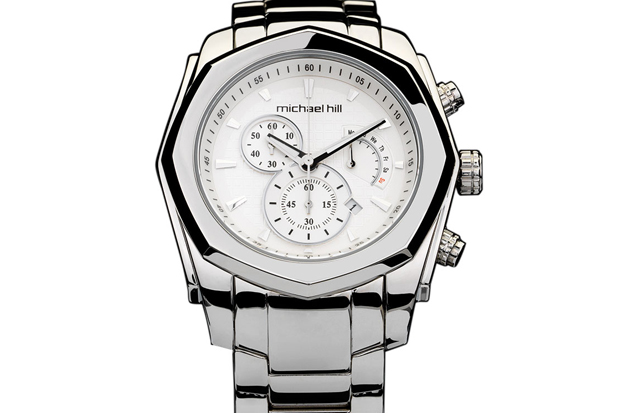 Michael Hill Stainless Steel Chronograph Watch