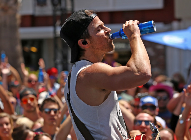 Kip Moore Performing at the Bud Light Whatever, USA 2.0
