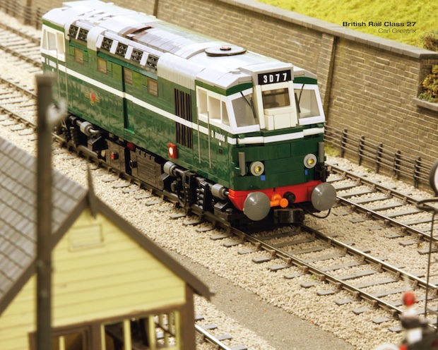 Art of Lego Scale Model British Rail