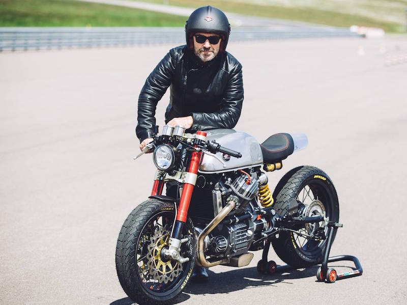 Honda CX500 Cafe Racer Project by Sacha Lakic