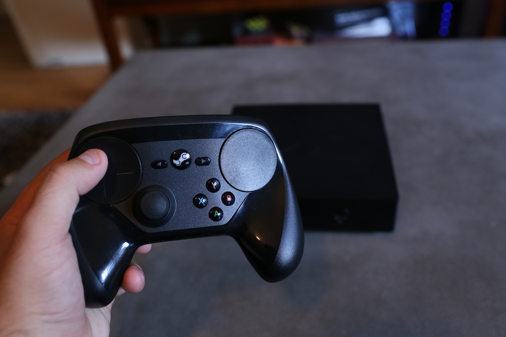 Steam Controller Front