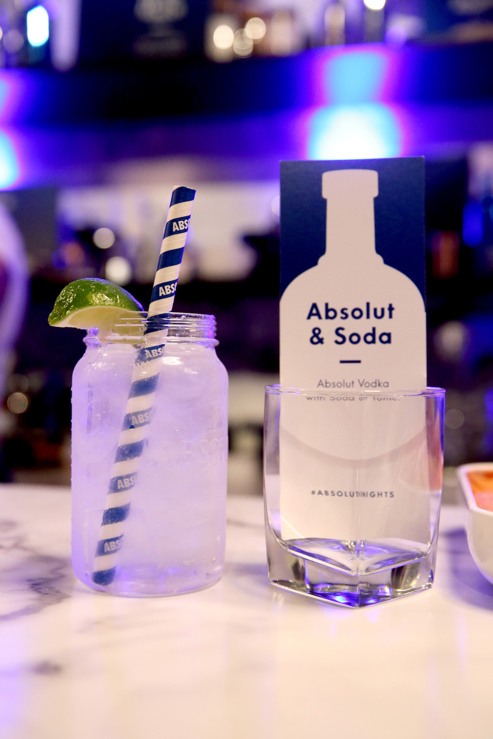 Absolut and Soda