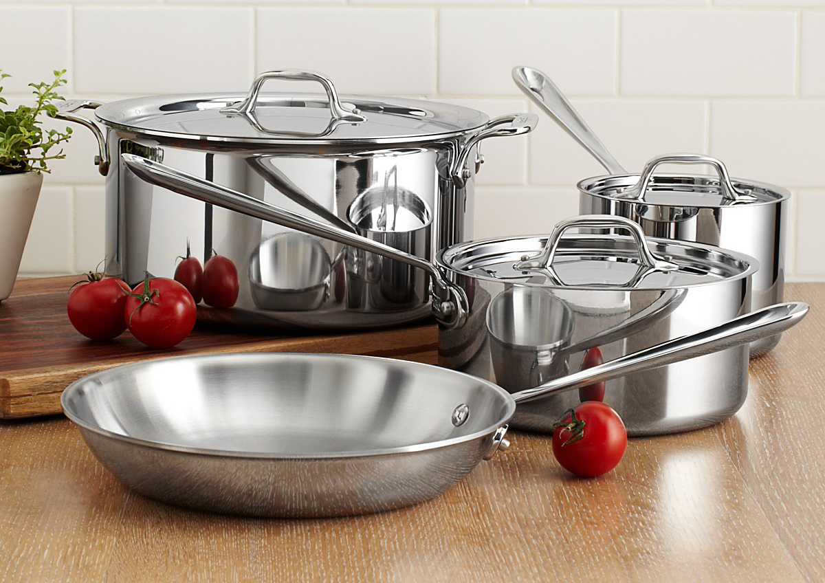 All-Clad Stainless Steel Pans