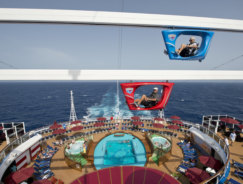 Carnival Vista SkyRide, a Carnival Cruise Lines First