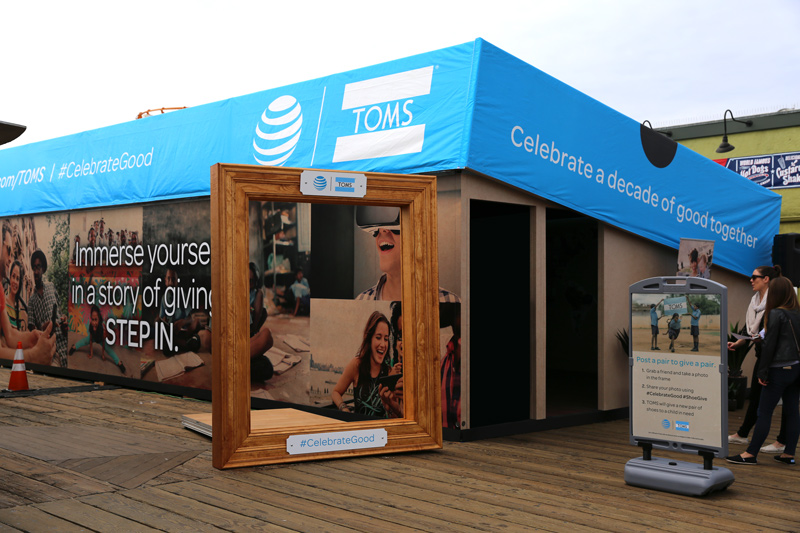 TOMS + AT&T Celebrate a Decade of Working Together