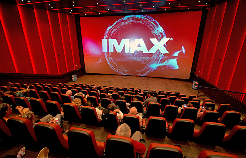 IMAX Theater in the Carnival Vista Cruise Ship