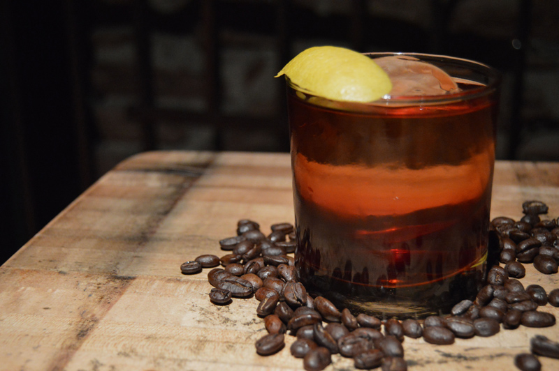 A Cold Brew Negroni Cocktail