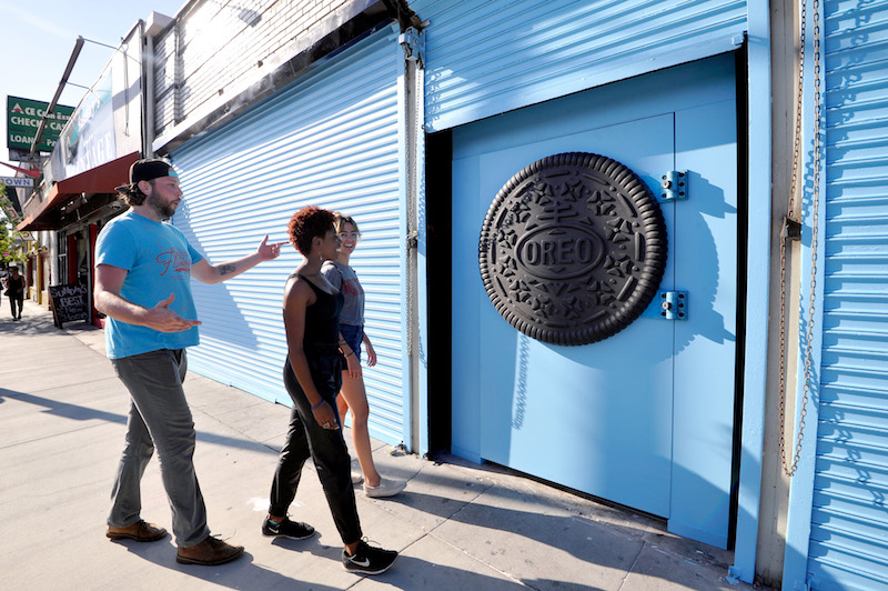 The OREO Wonder Vault Resurfaces In LA To Reveal OREO Choco Chip Flavored Cookies