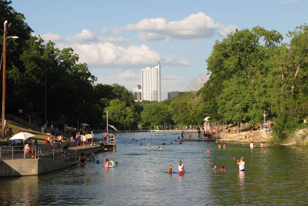 Barton Springs Pool - Austin, Texas