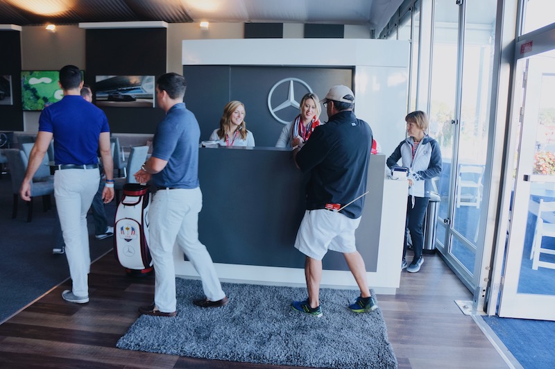 Mercedes-Benz Club at 2016 Ryder Cup