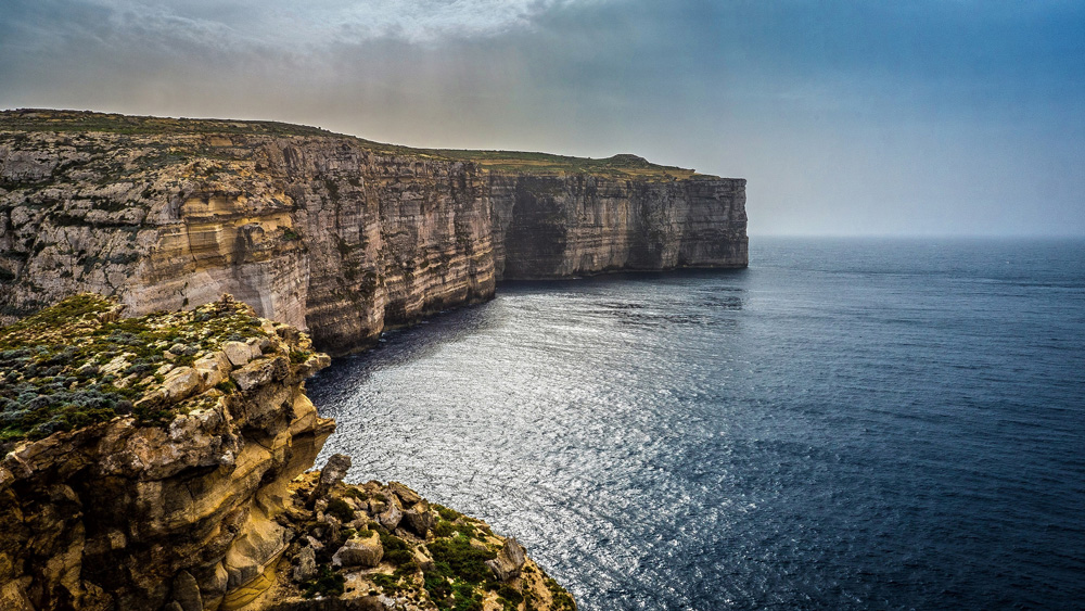 Gozo Cliffs in Malta
