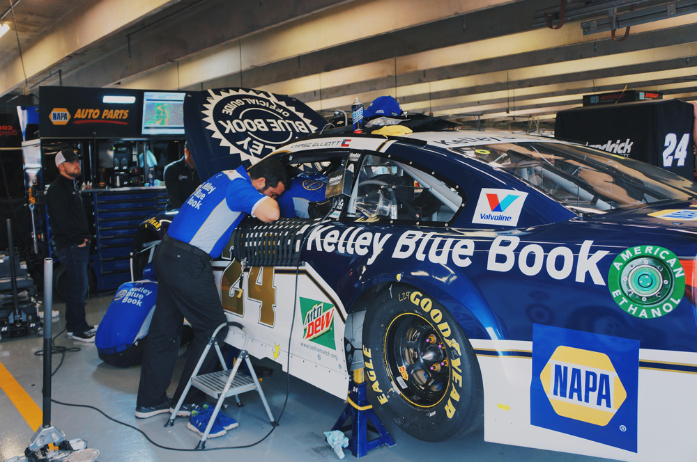 Race Day With Kelley Blue Book NASCAR Driver, Chase Elliott