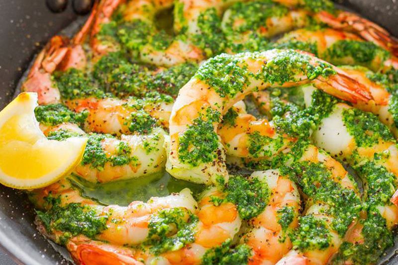 Garlic Parsley Butter Shrimp Recipe