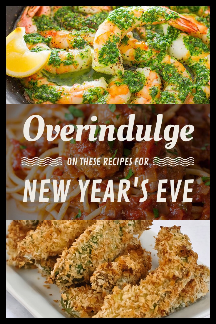 Pinterest friendly New Year's Eve recipes