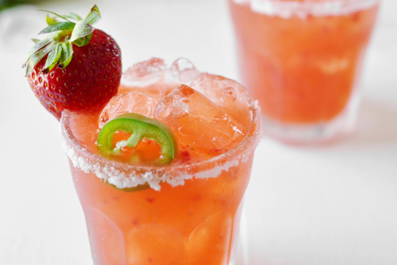 Strawberry Jalapeno Margarita Recipe