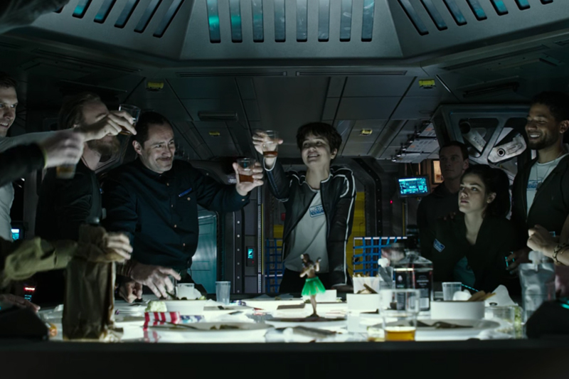 A Glimpse into Alien: Covenant with Prologue: Last Supper