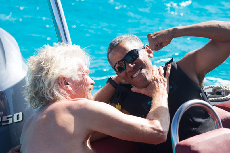 Obama vs. Richard Branson