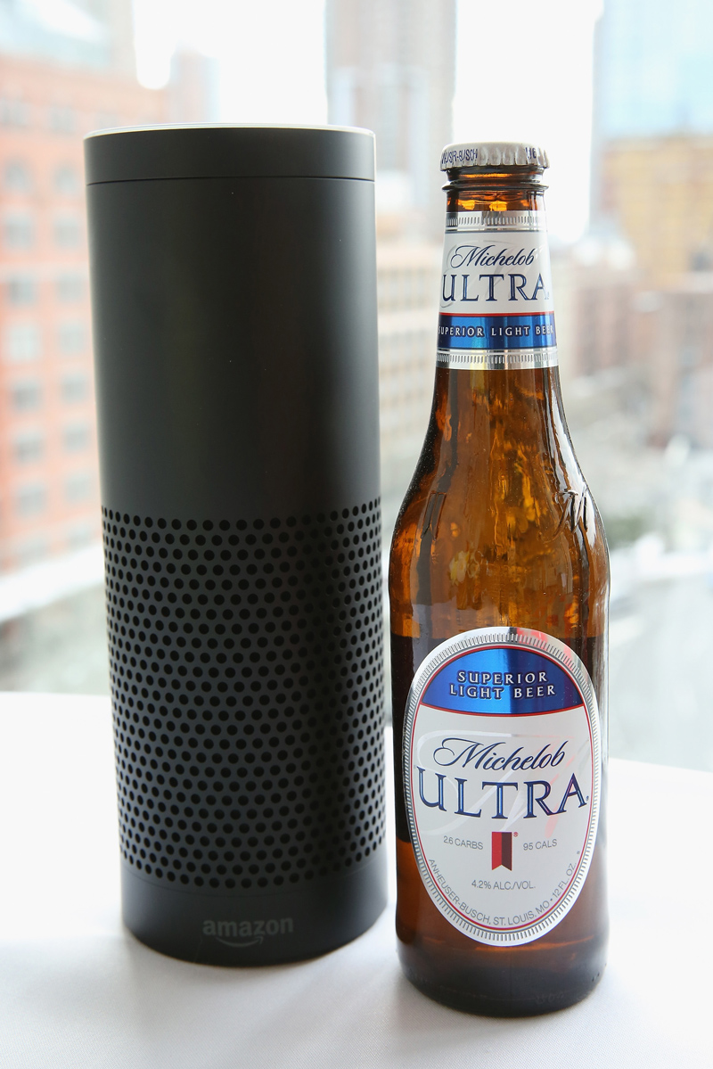 Amazon Echo and Michelob ULTRA at ULTRA 95 event
