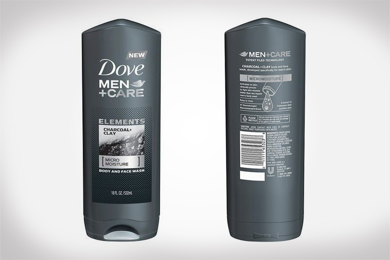 Dove Men+Care Charcoal + Clay Body Wash