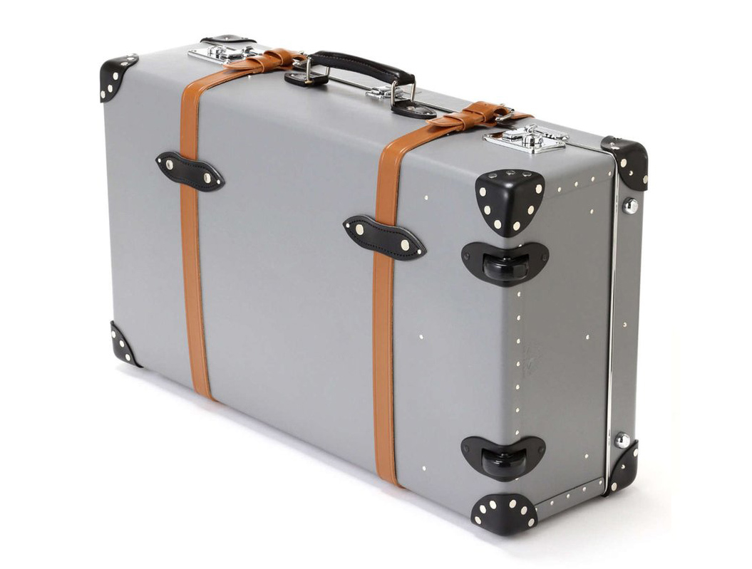 Todd Snyder x Globe-Trotter 30" Suitcase in Grey