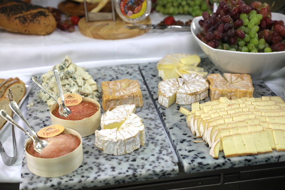 Beautiful Cheese Display on Seven Seas Voyager